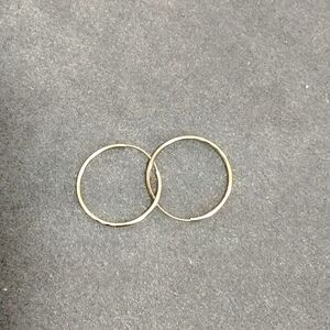 Classic Gold Hoop Earrings